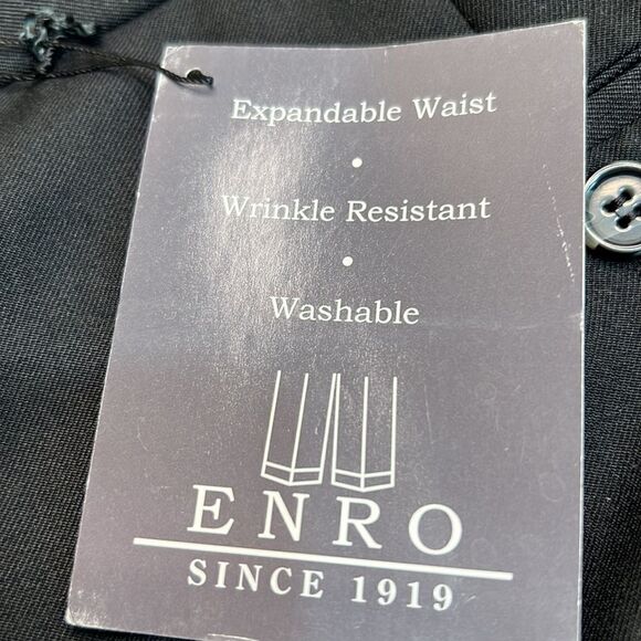 Enro Expandable Waist Wrinkle Resistant Mens Dress Pant, Flat front NWT … - Picture 12 of 12
